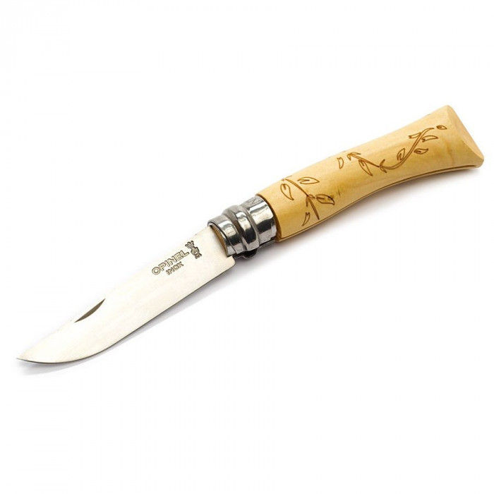   Opinel 7 VRI Nature-Leaves
