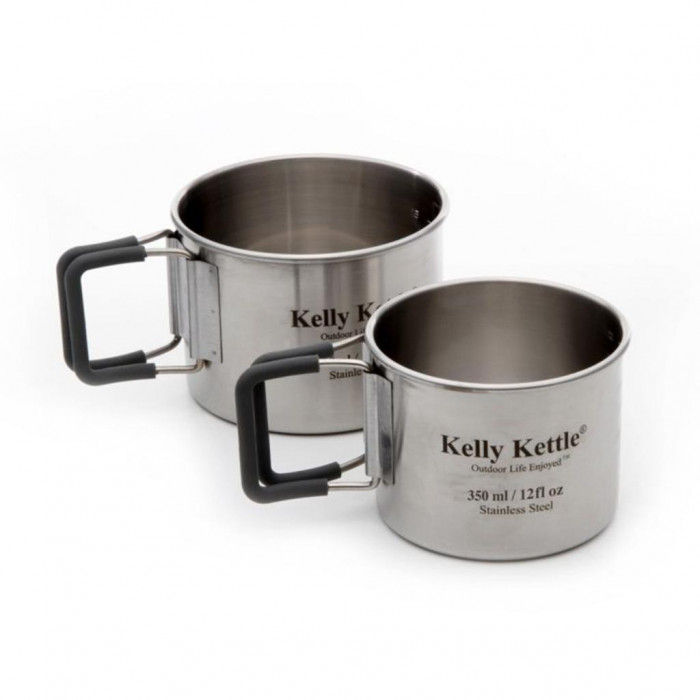 Kelly Kettle   Kelly Kettle Camping Cup Set 350 & 500 