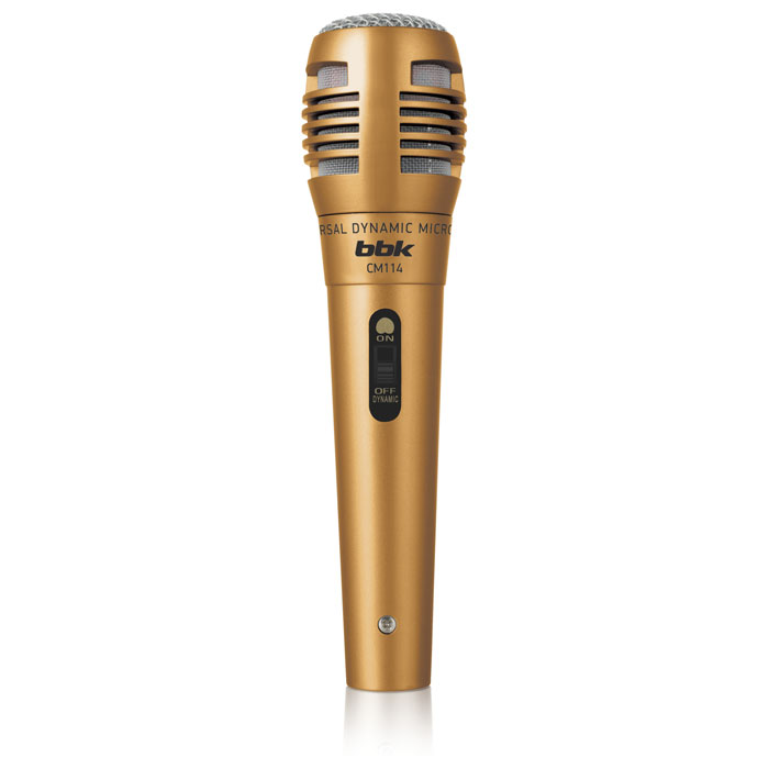 Микрофон BBK CM114 бронза