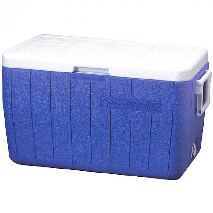Переносной холодильник Coleman 48 QT Poly-Lite Cooler Blue