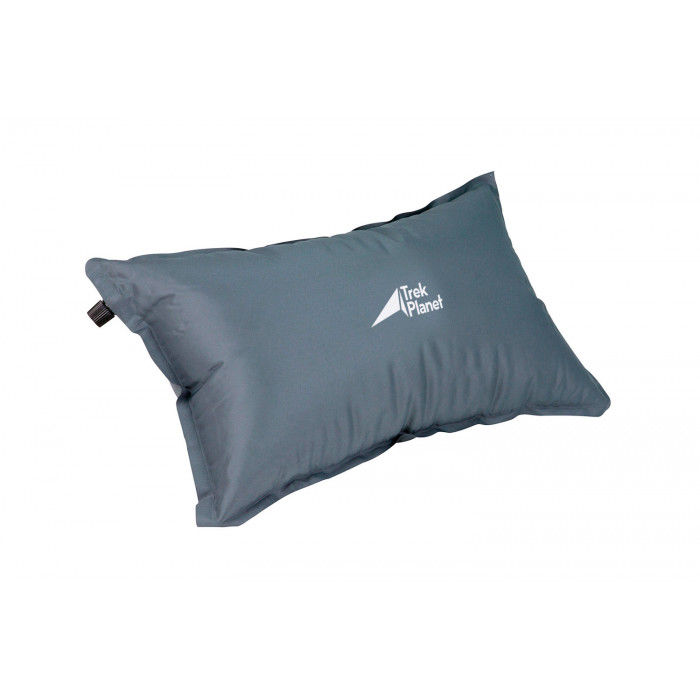 Подушка самонадувающаяся Trek Planet Relax Pillow серая