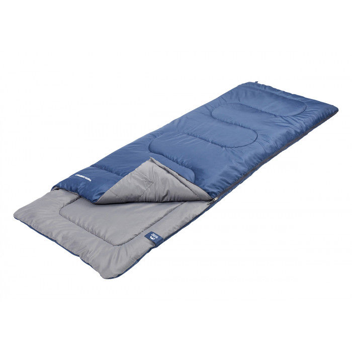 Спальный мешок Jungle Camp Camper Comfort, с подголовником, левая молния,  : синий
