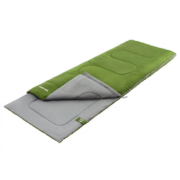 Спальный мешок Jungle Camp Camper Comfort, с подголовником, левая молния,  : зеленый