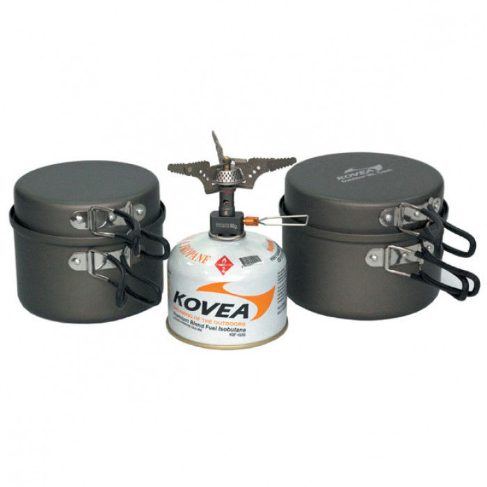 Kovea Набор посуды с горелкой Kovea Solo-3