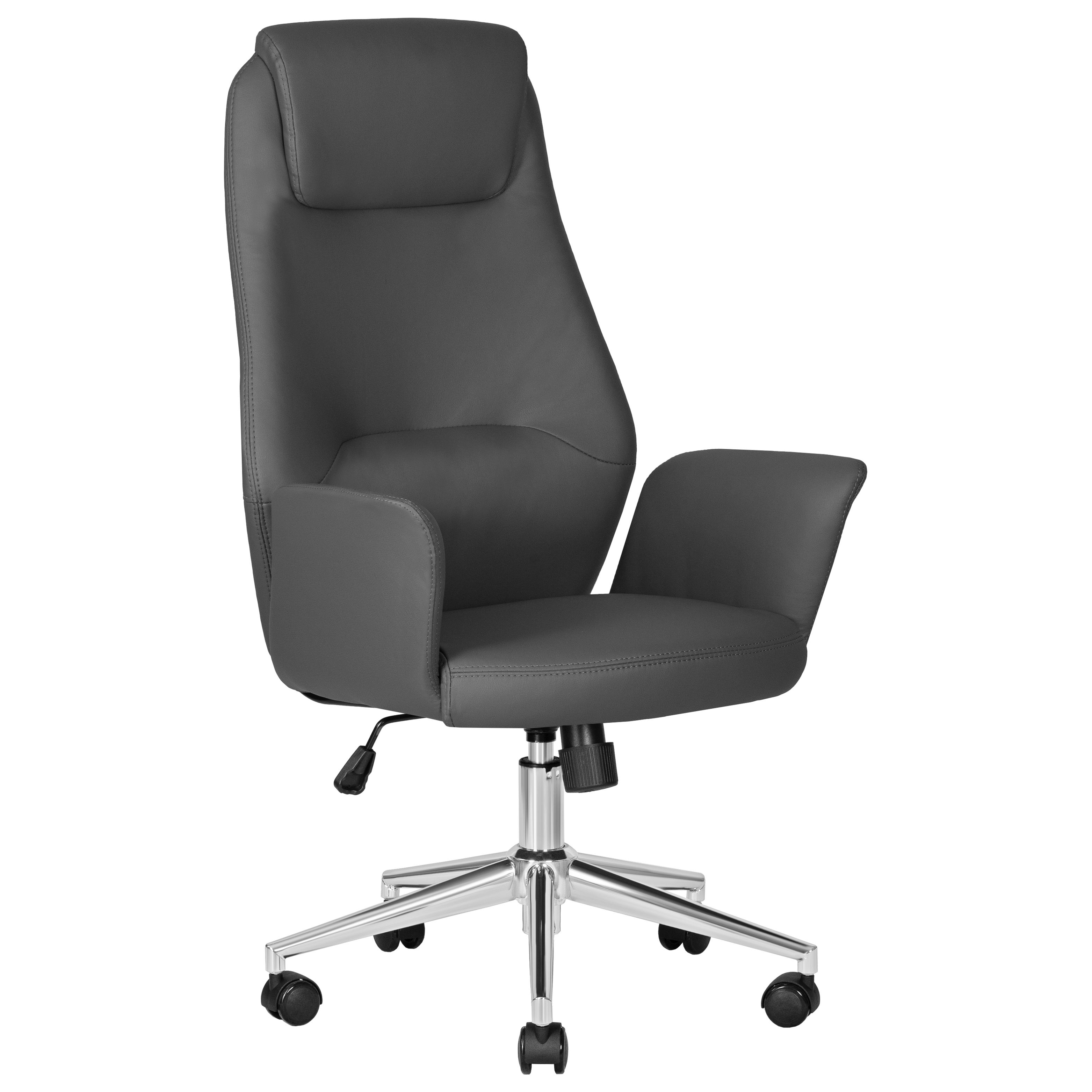 Офисное кресло DOBRIN 126B-LMR COLTON серый