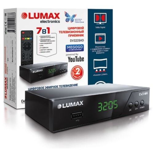 Цифровая приставка LUMAX DV3205HD