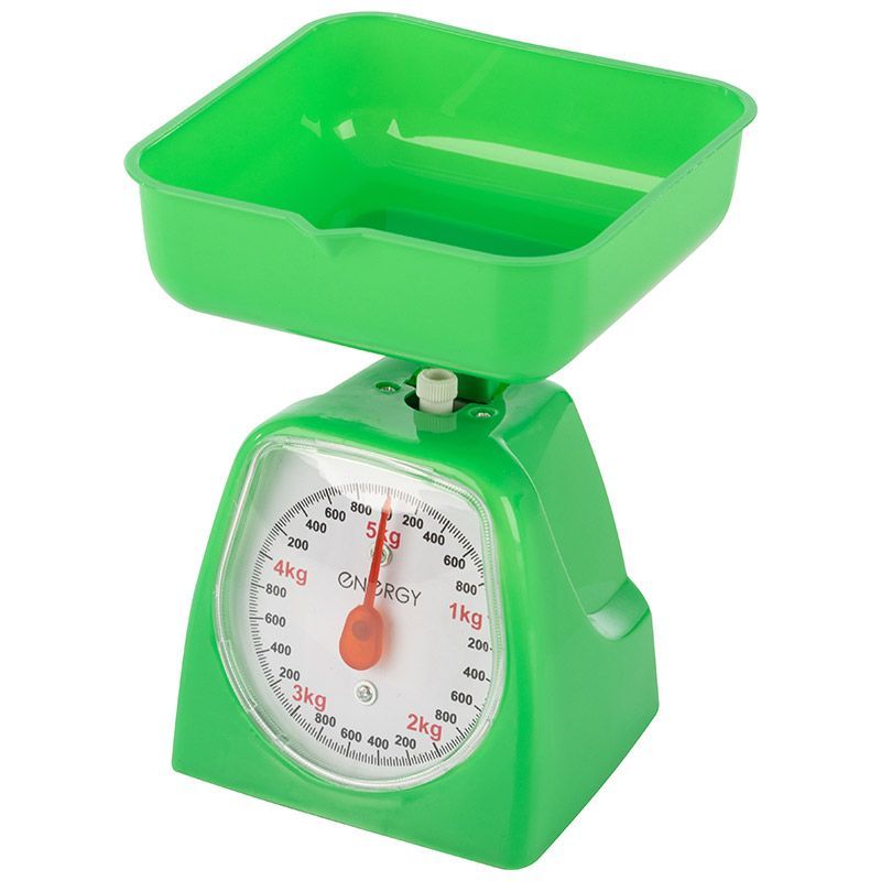 Весы кухонные механические Energy EN-406МК зелёные