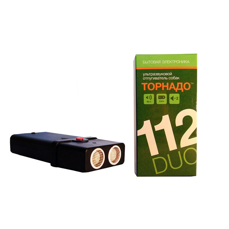 Отпугиватель собак ультрозвуковой Торнадо-112