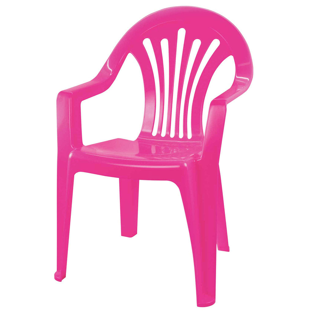 Альтернатива Кресло детское розовое М1226
