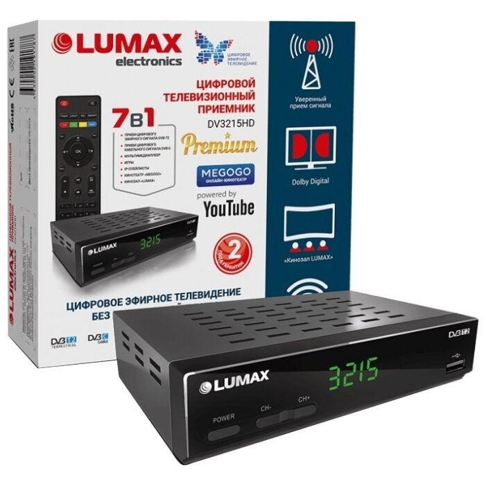 Tv-тюнер  LUMAX DV3215HD