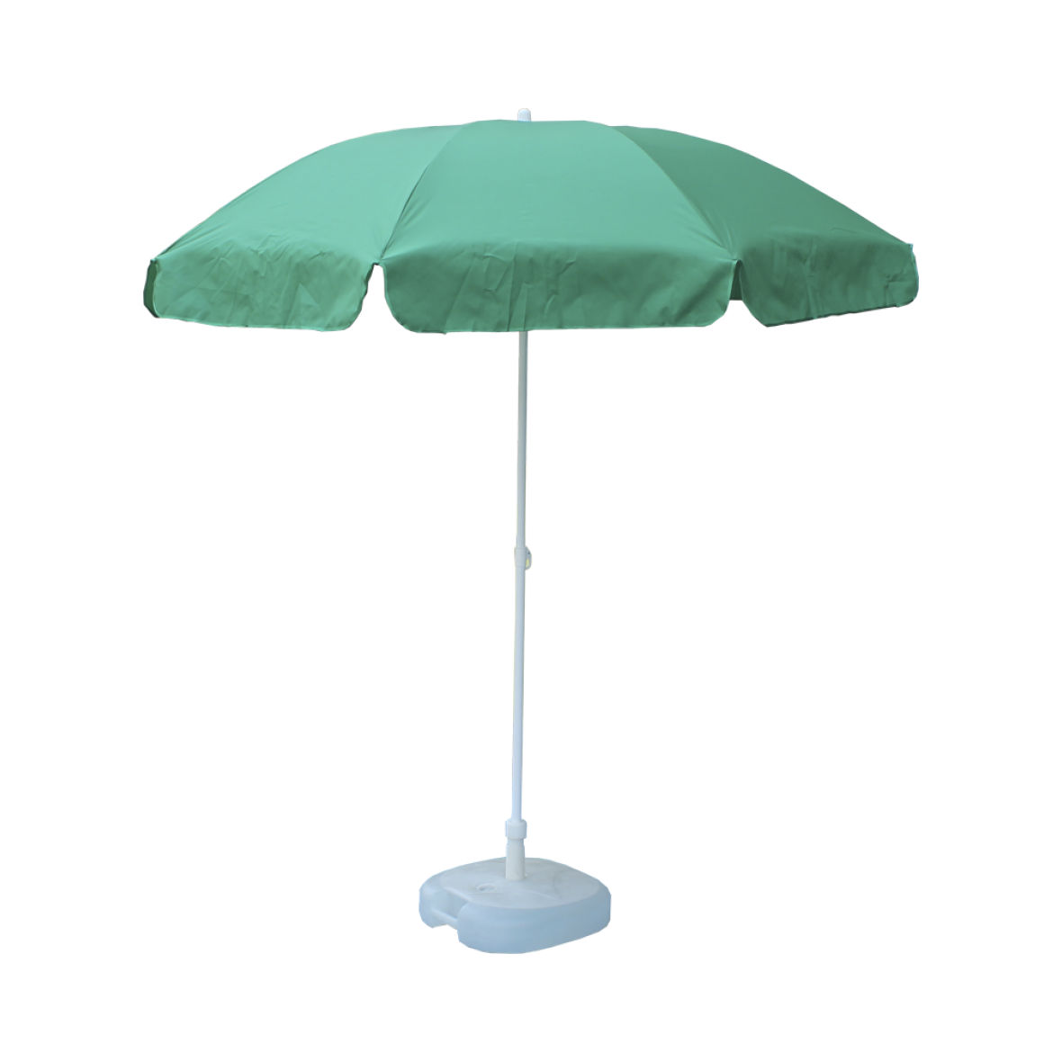 Зонт пляжный d2,0м, стойка d25мм, полиэстер 170г, зеленый, HT-bu81