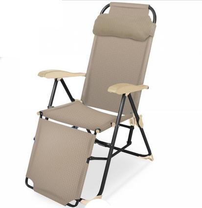 Кресло-шезлонг складное Nika К3 песочный
