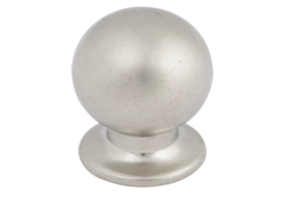 Ozkardesler Metal Мебельная ручка-кнопка шар Misket 6041-02 сатин