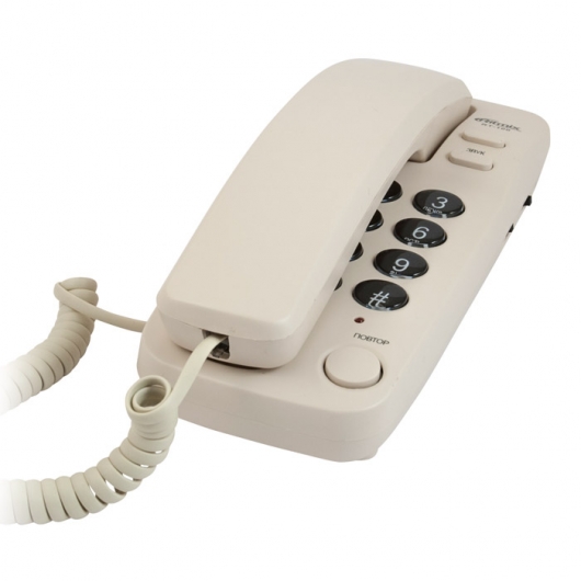 Проводной телефон Ritmix RT-100 Ivory