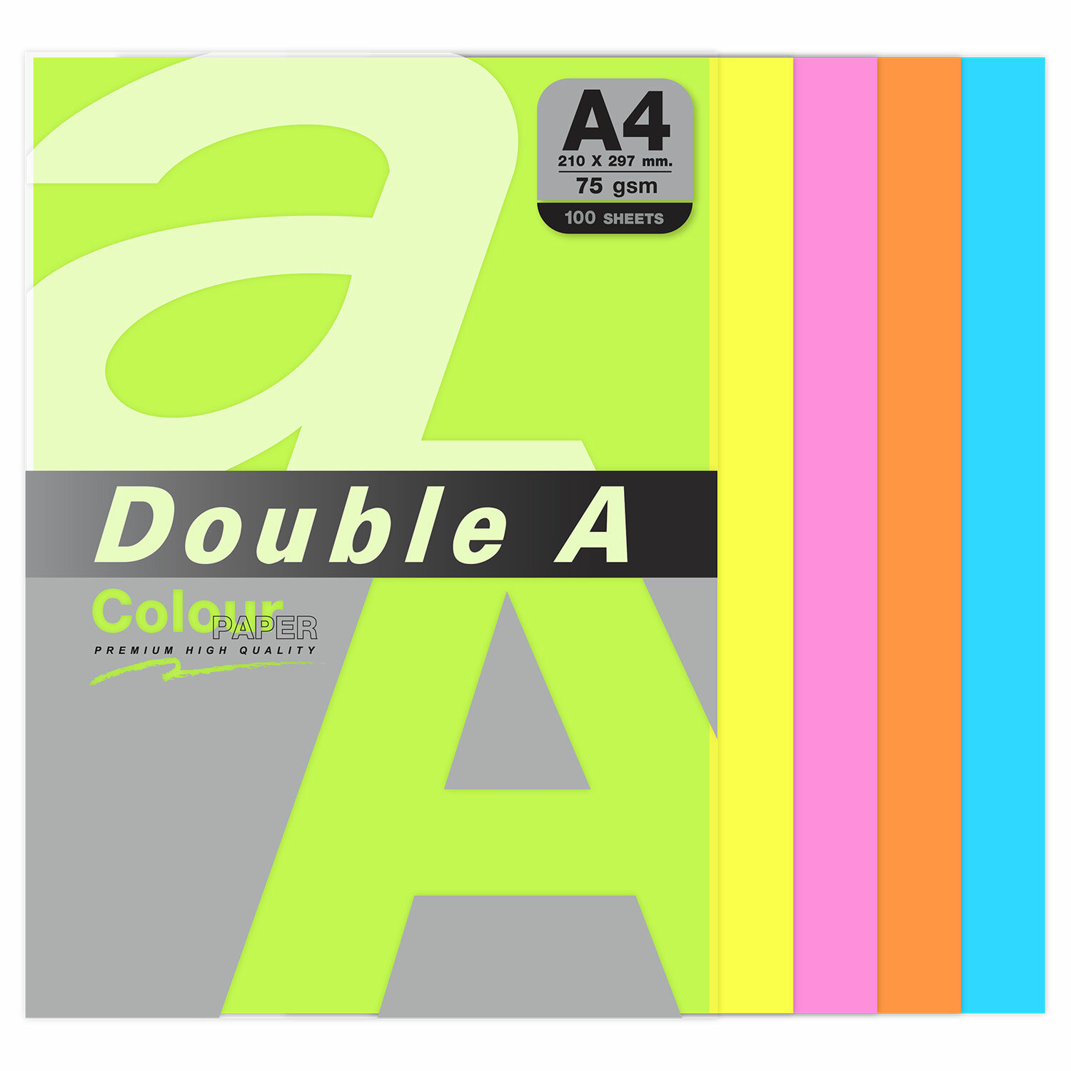   DOUBLE A 4, 75 /2, 100 ., 5   20 .,  