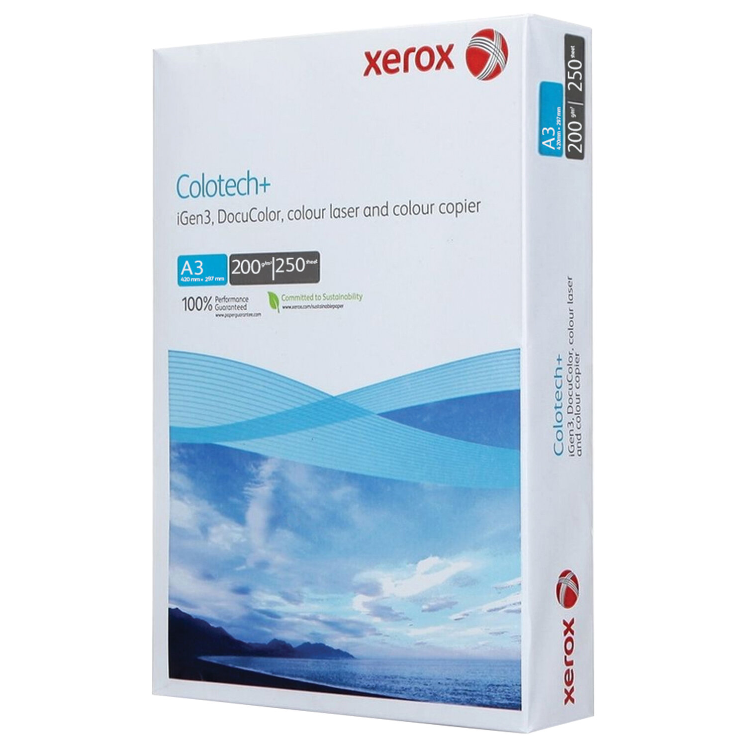      XEROX COLOTECH+ Blue, 3, 200 /2, 250 ., 161% CIE, 003R94662