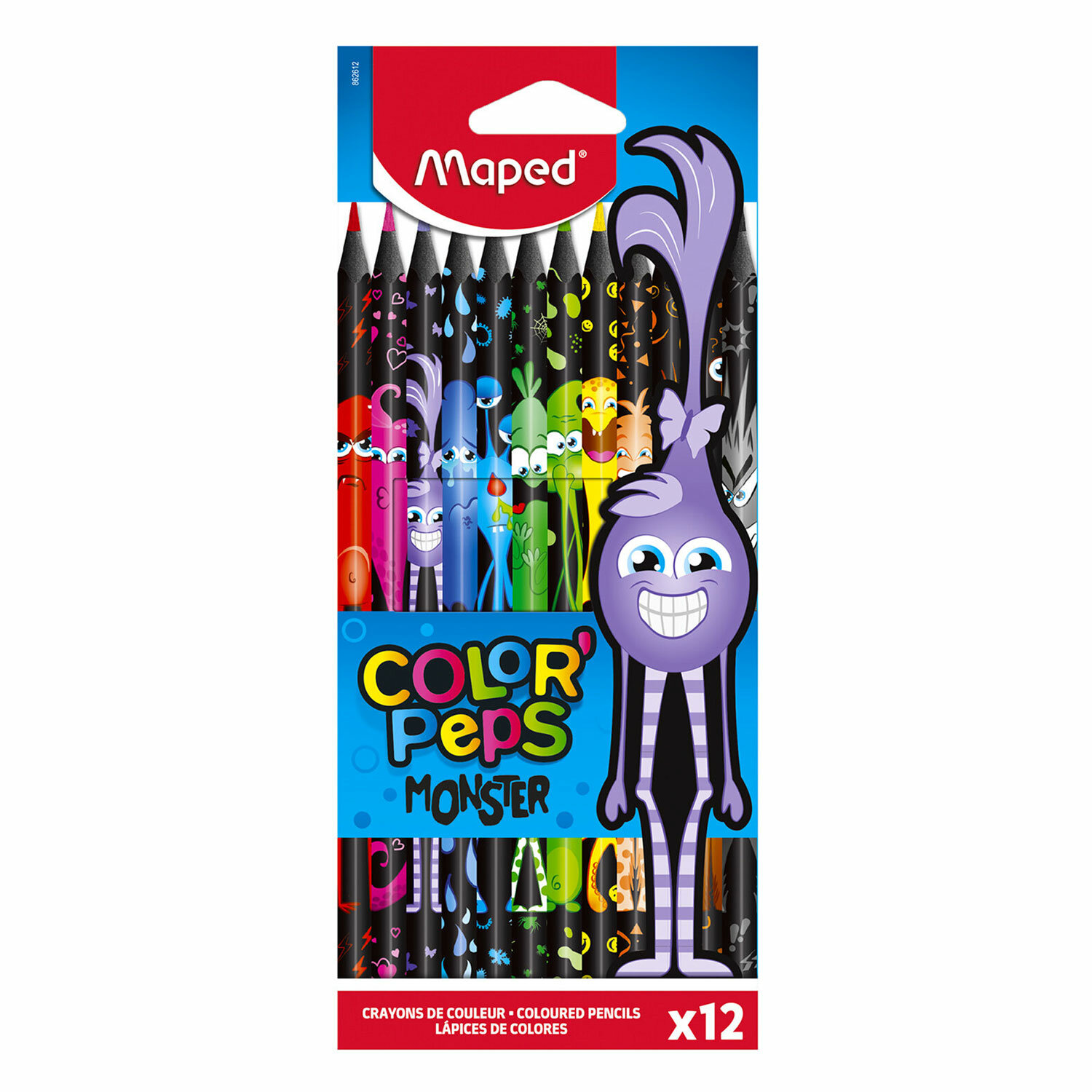   MAPED 862612 COLOR PEP'S Black Monster