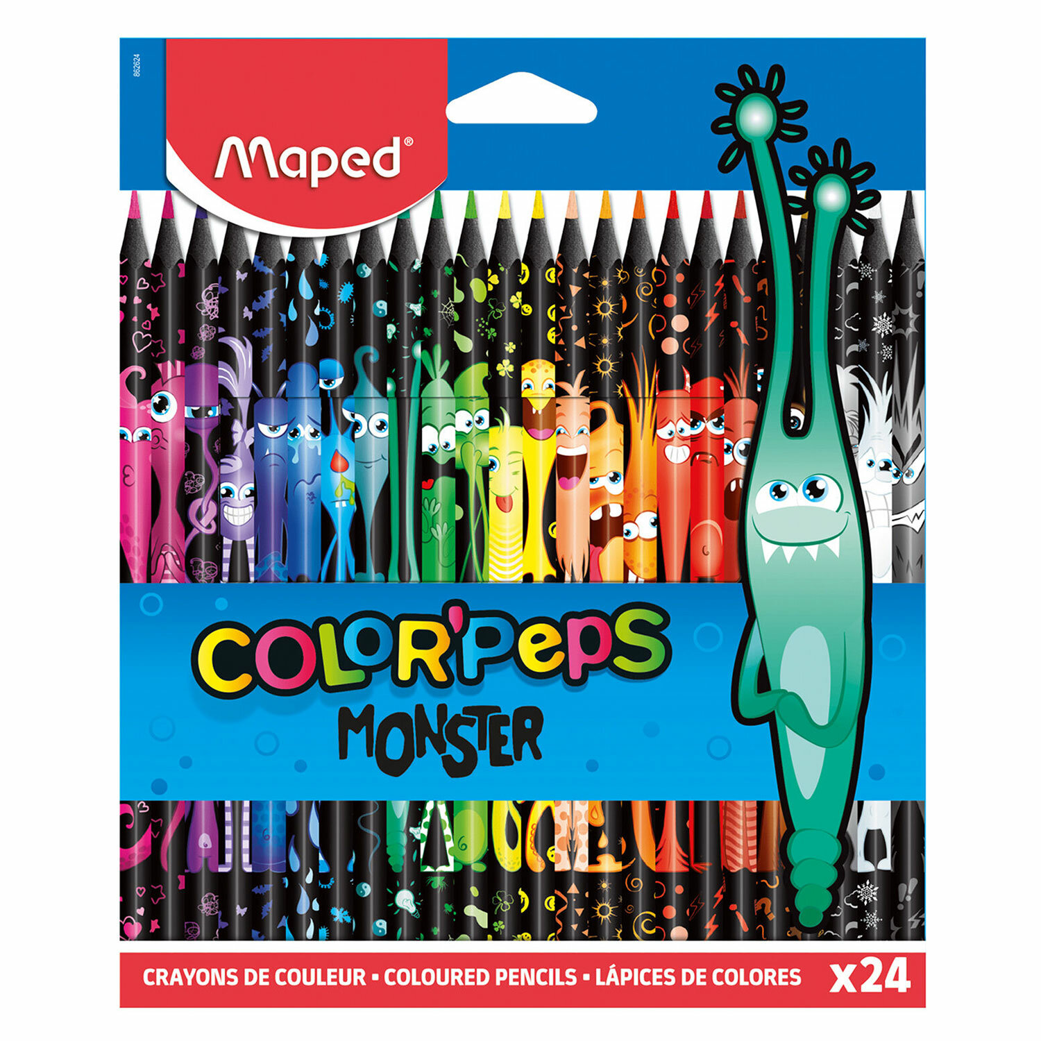   MAPED 862624 COLOR PEP'S Black Monster