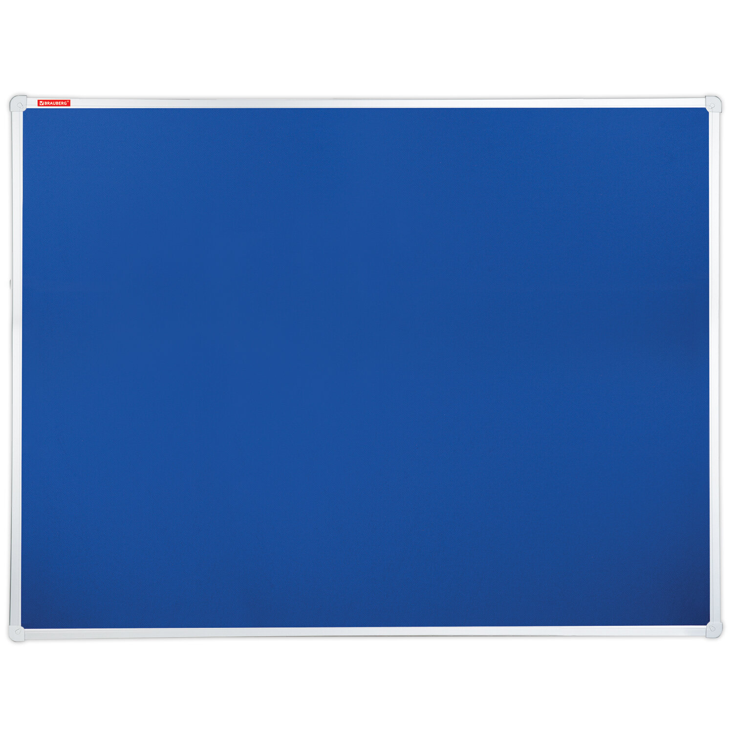 Доска c текстильным покрытием для объявлений BRAUBERG 231701, 90х120 см синяя