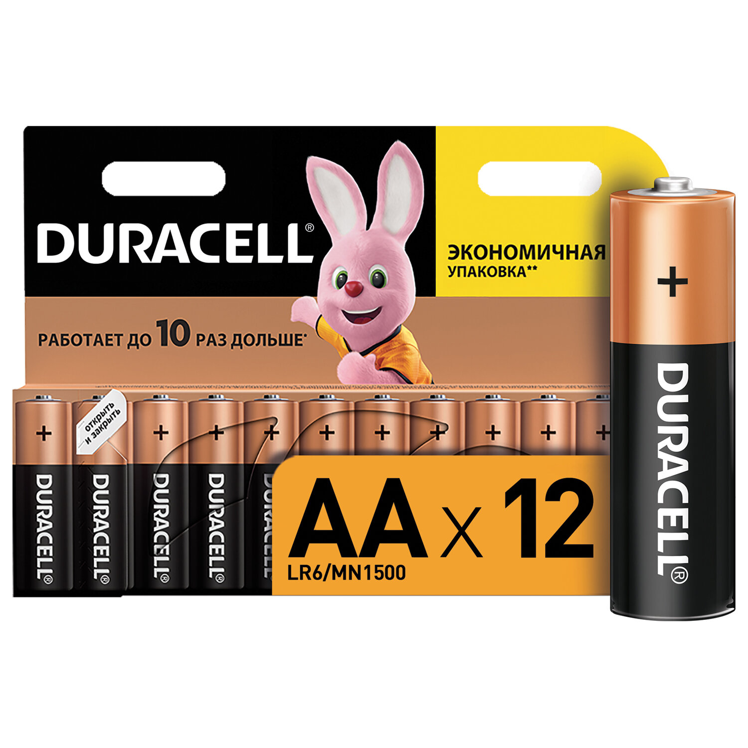   12 ., DURACELL Basic, AA (LR06, 15), , , 