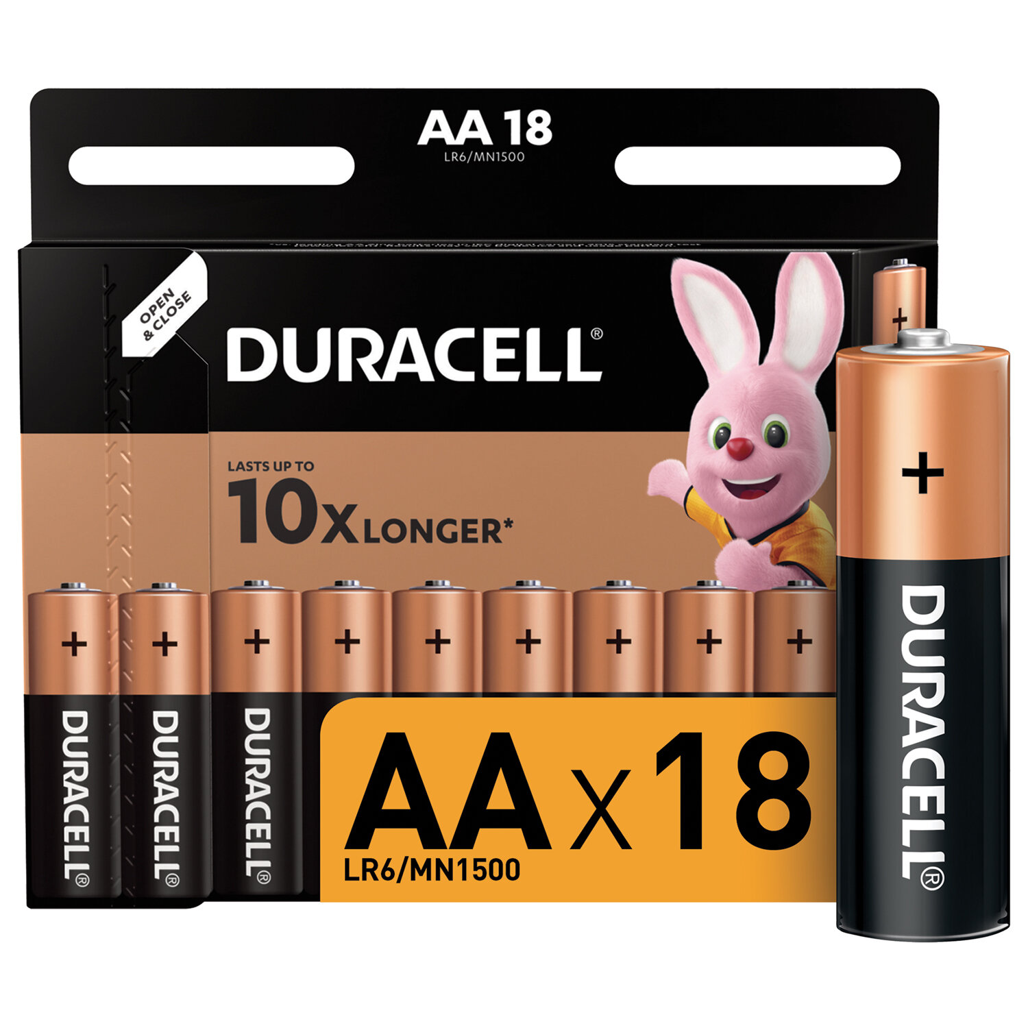 Duracell   18 ., DURACELL Basic, AA (LR06, 15), , , 