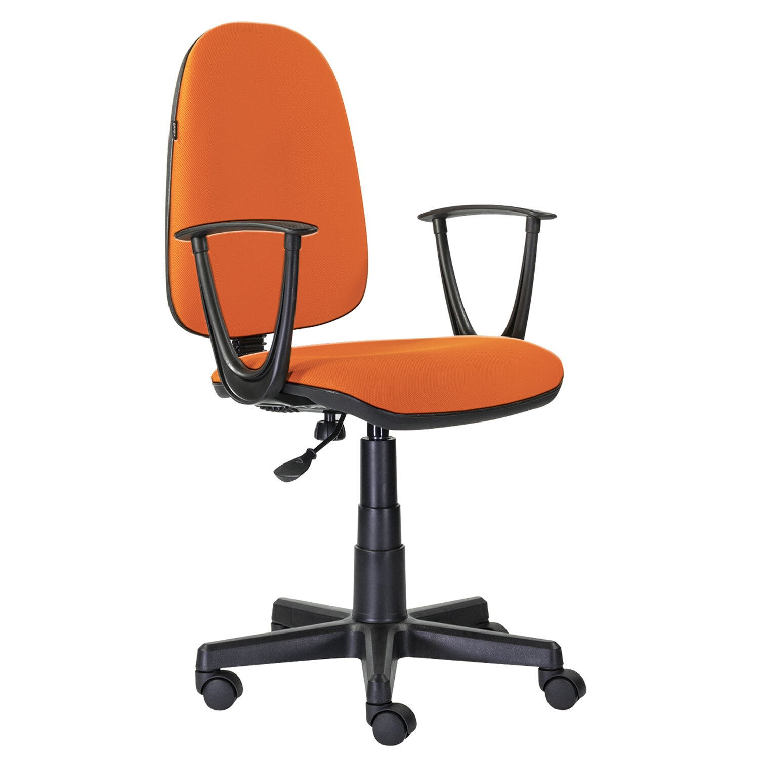 Кресло BRABIX Prestige Start MG-312, эргономичная спинка, ткань, оранжевое, 531922
