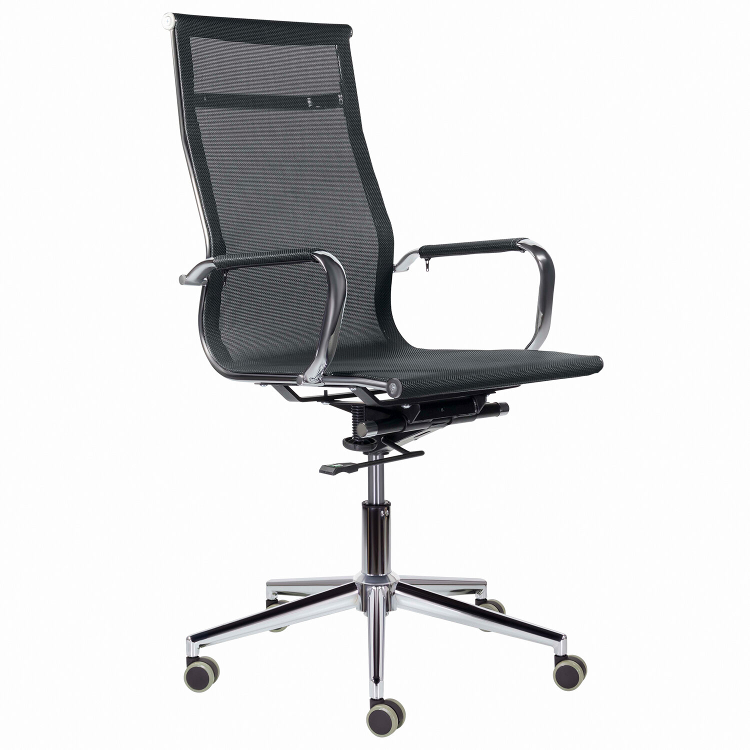 Кресло офисное BRABIX PREMIUM Net EX-533, хром, сетка, черное, 532546