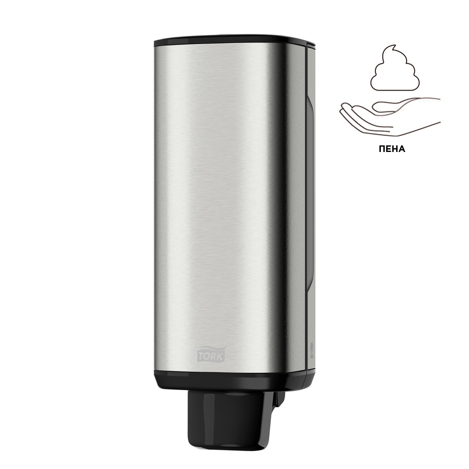 TORK Диспенсер для жидкого мыла-пены TORK (Система S4) Image Design, 1 л, металлический, 460010
