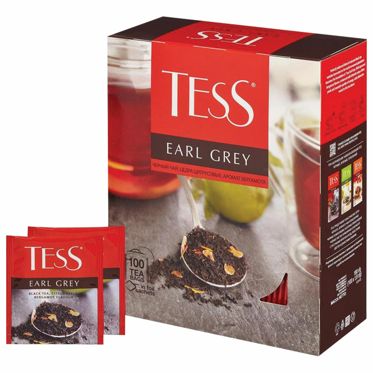 Чай TESS 1251-09, комплект 2 шт.