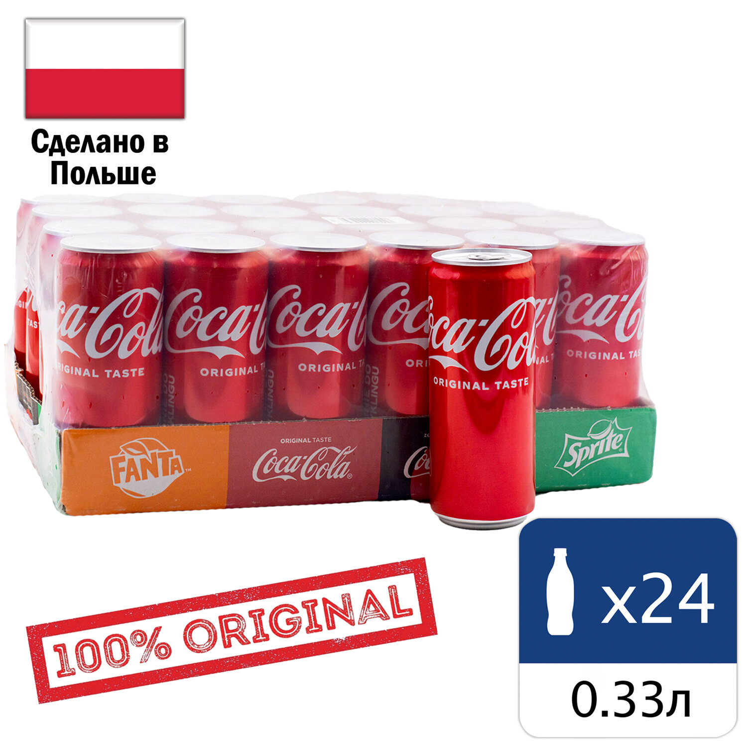������� COCA-COLA 623628, �������� 24 ��.
