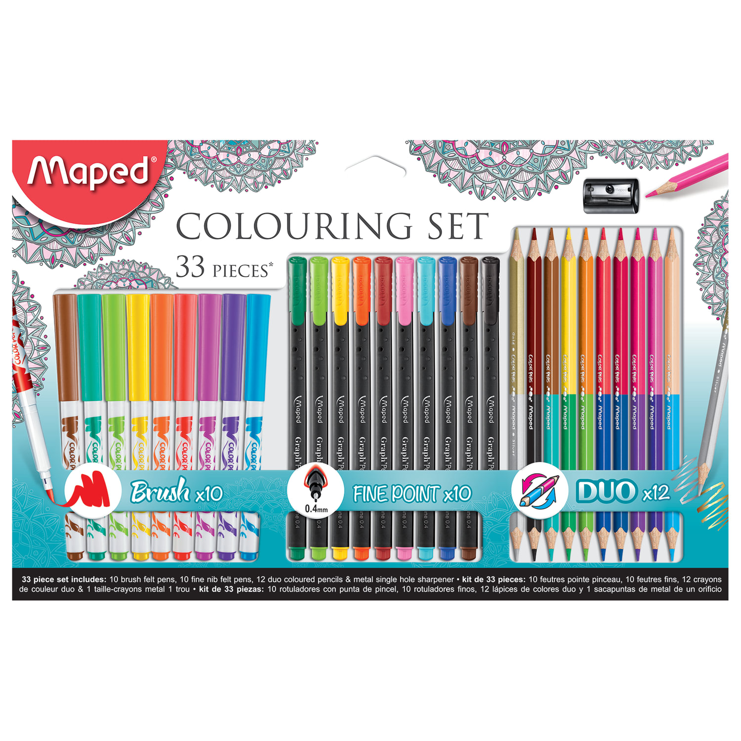    MAPED Colouring Set, 10 , 10  , 12   , , 897417