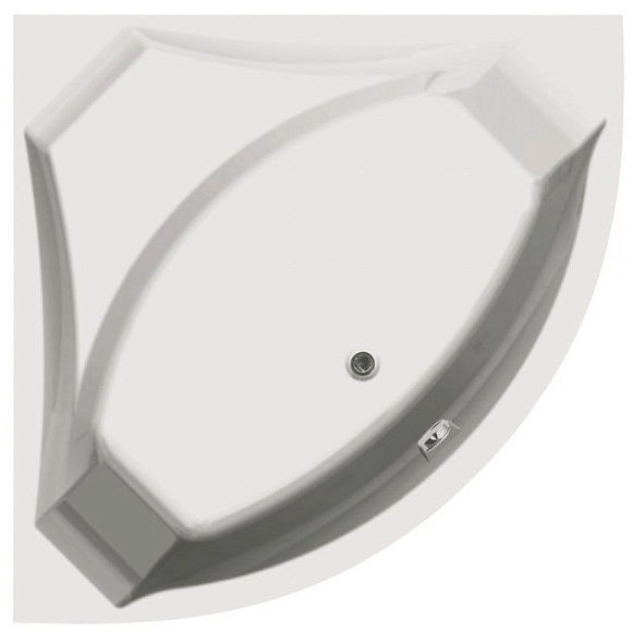 ����� VagnerPlast Veronela Corner VPBA140VEA3X-04, 140x140x45 ��., Bianco, ���������