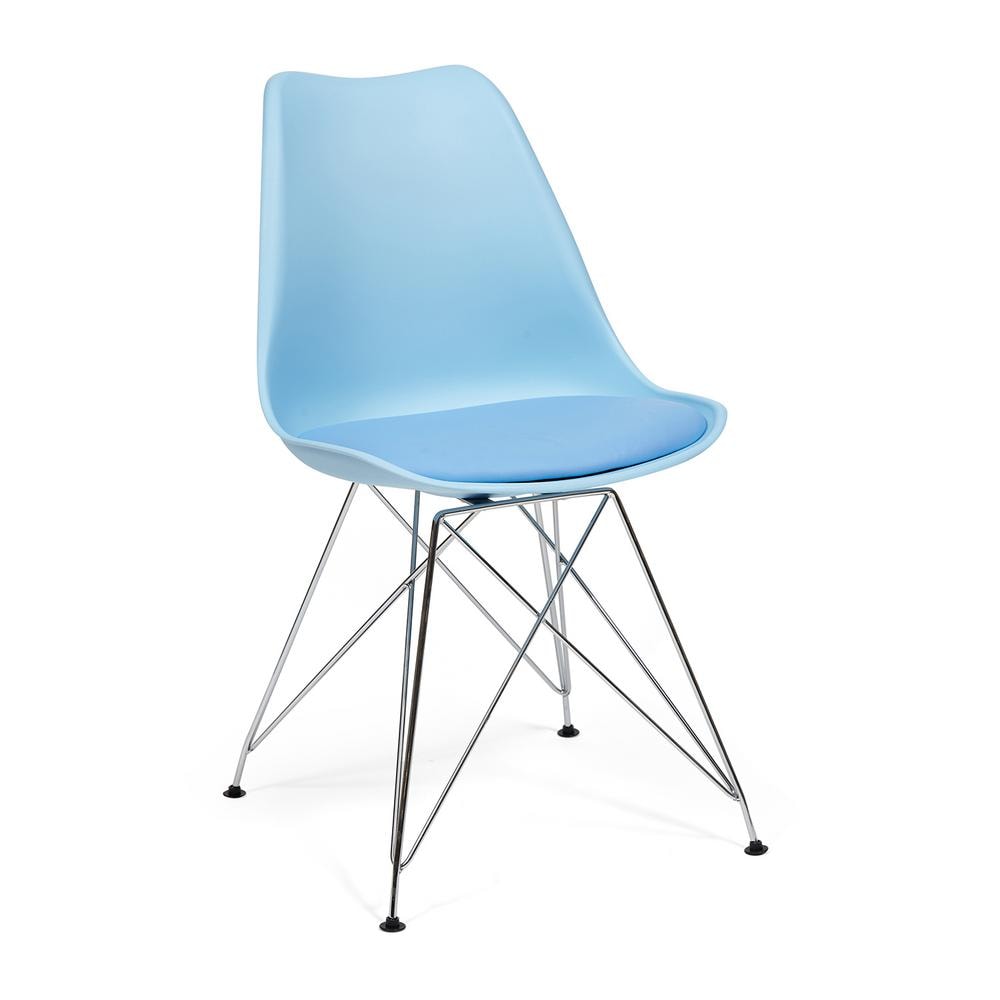 Комплект стульев Secret De Maison Tulip Iron Chair EC-123 blue