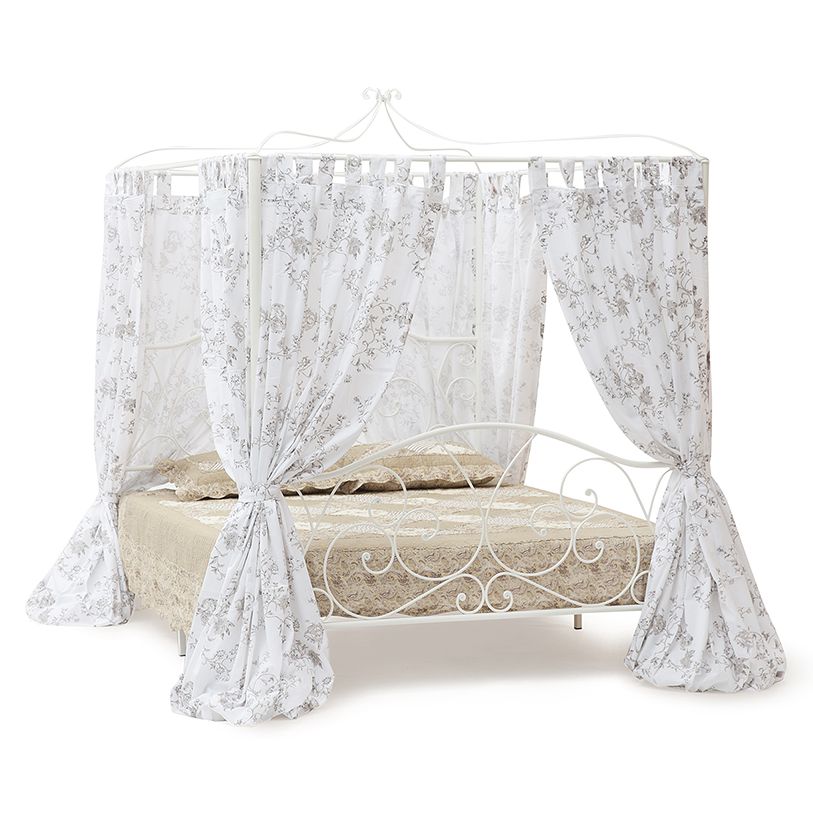 Кровать c балдахином Secret De Maison Provence Dortoir Hestia Queen Size white