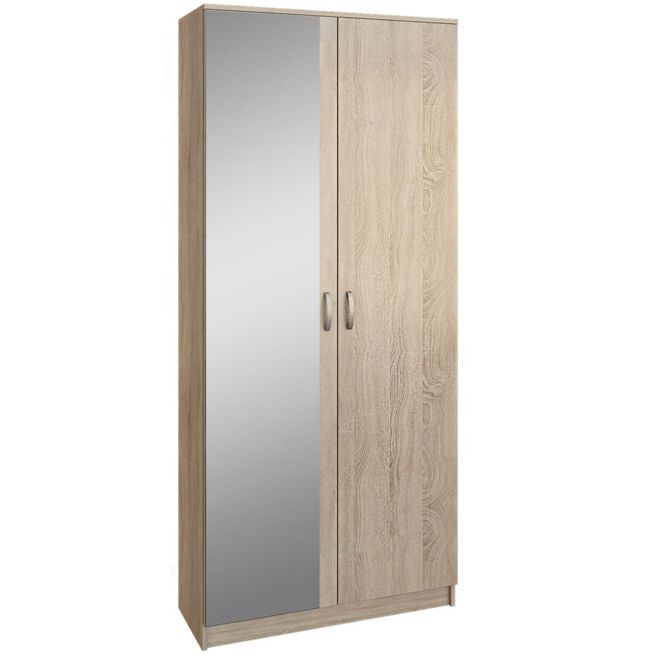 Шкаф 2-дверный с зеркалом Ольга