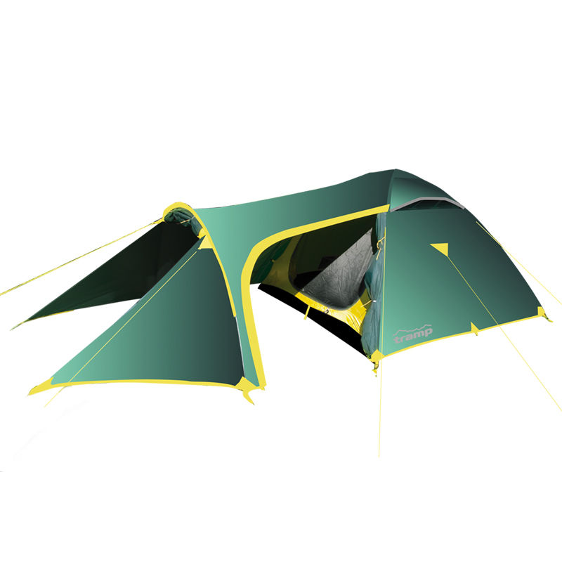 TRAMP Tramp палатка Grot 3 (V2) (зеленый) TRT-36