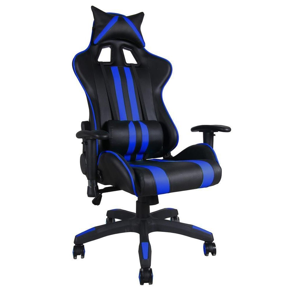 Кресло TetChair iCar черный синий
