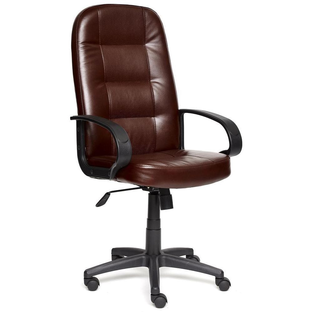Кресло офисное TetChair Devon коричневый перфорированный