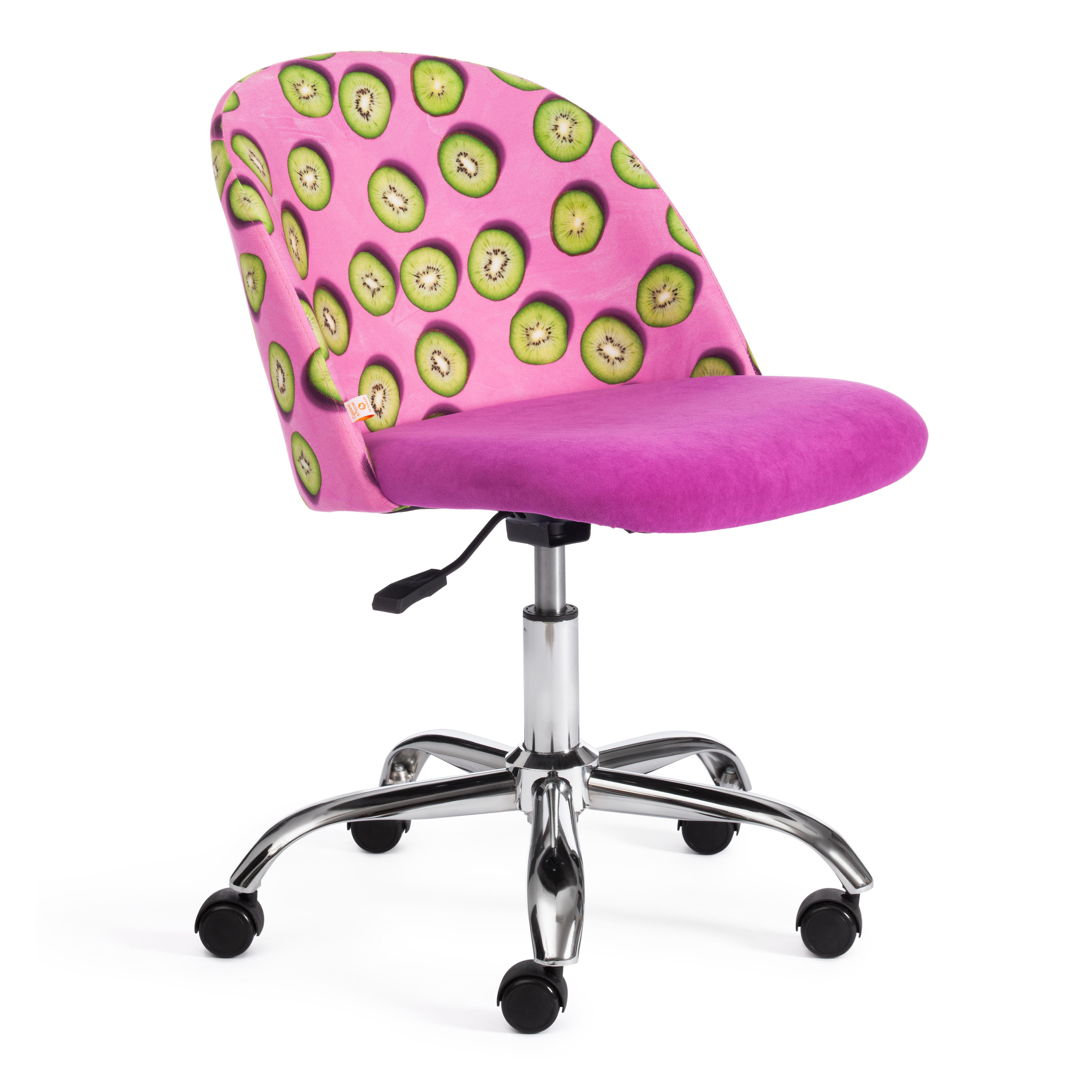 Кресло TetChair Melody ткань-флок, фиолетовый, Botanica kiwi