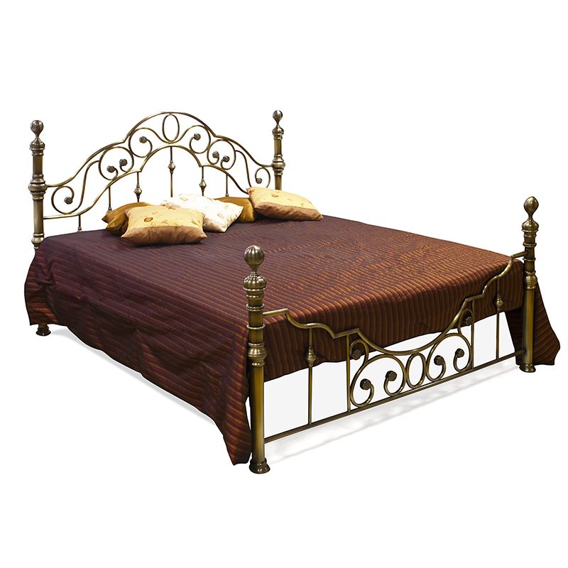 Кровать металлическая TetChair Victoria Queen Size Античная медь