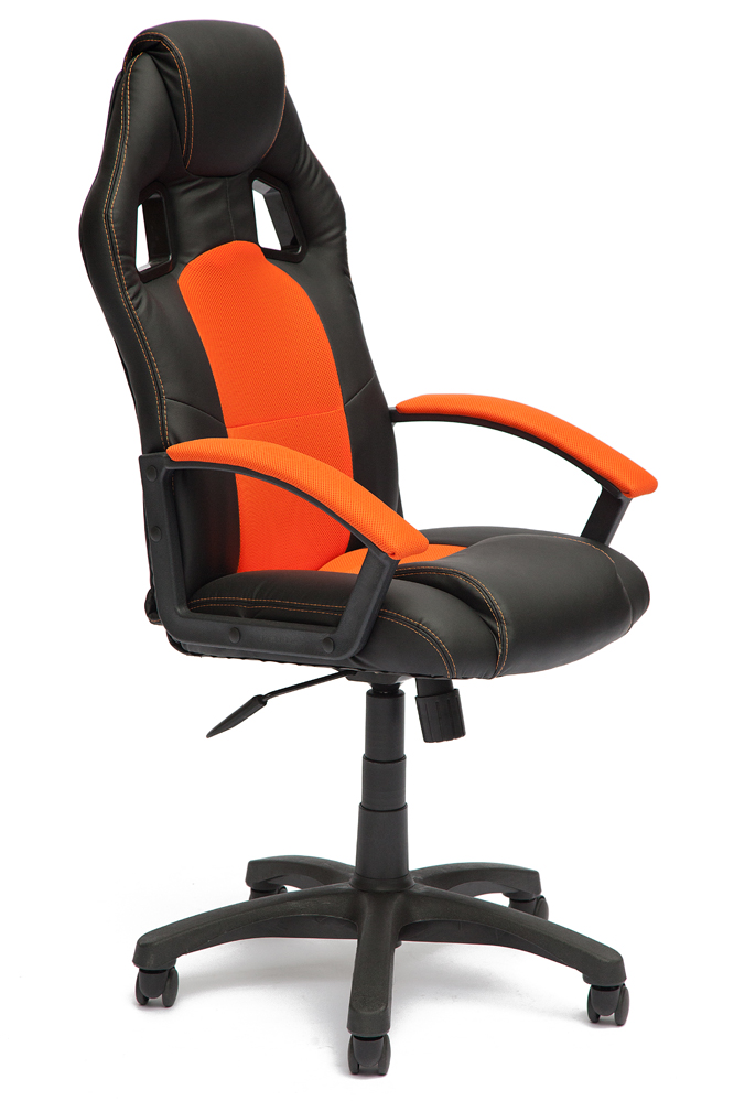 Кресло Driver черный оранжевый