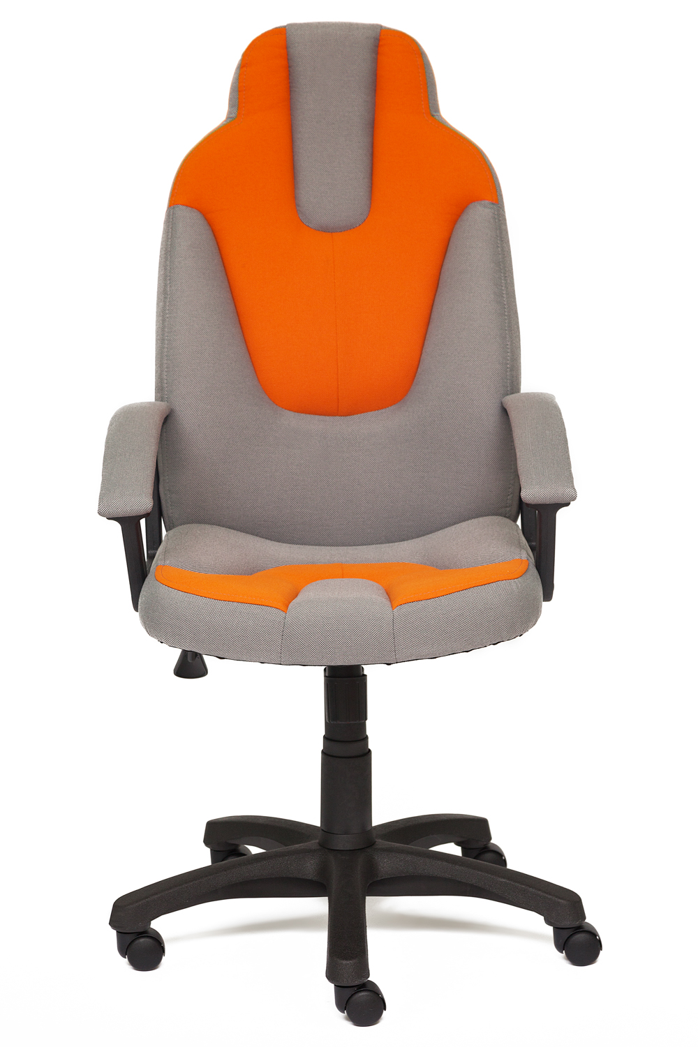 Кресло TetChair NEO 3 серый оранжевый