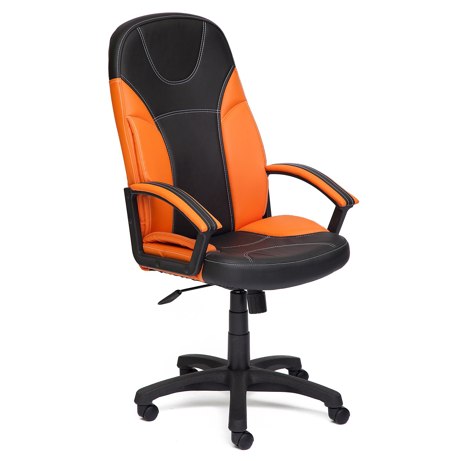 Кресло TetChair Twister черный-оранжевый