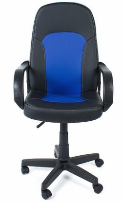 Кресло TetChair Parma черный синий