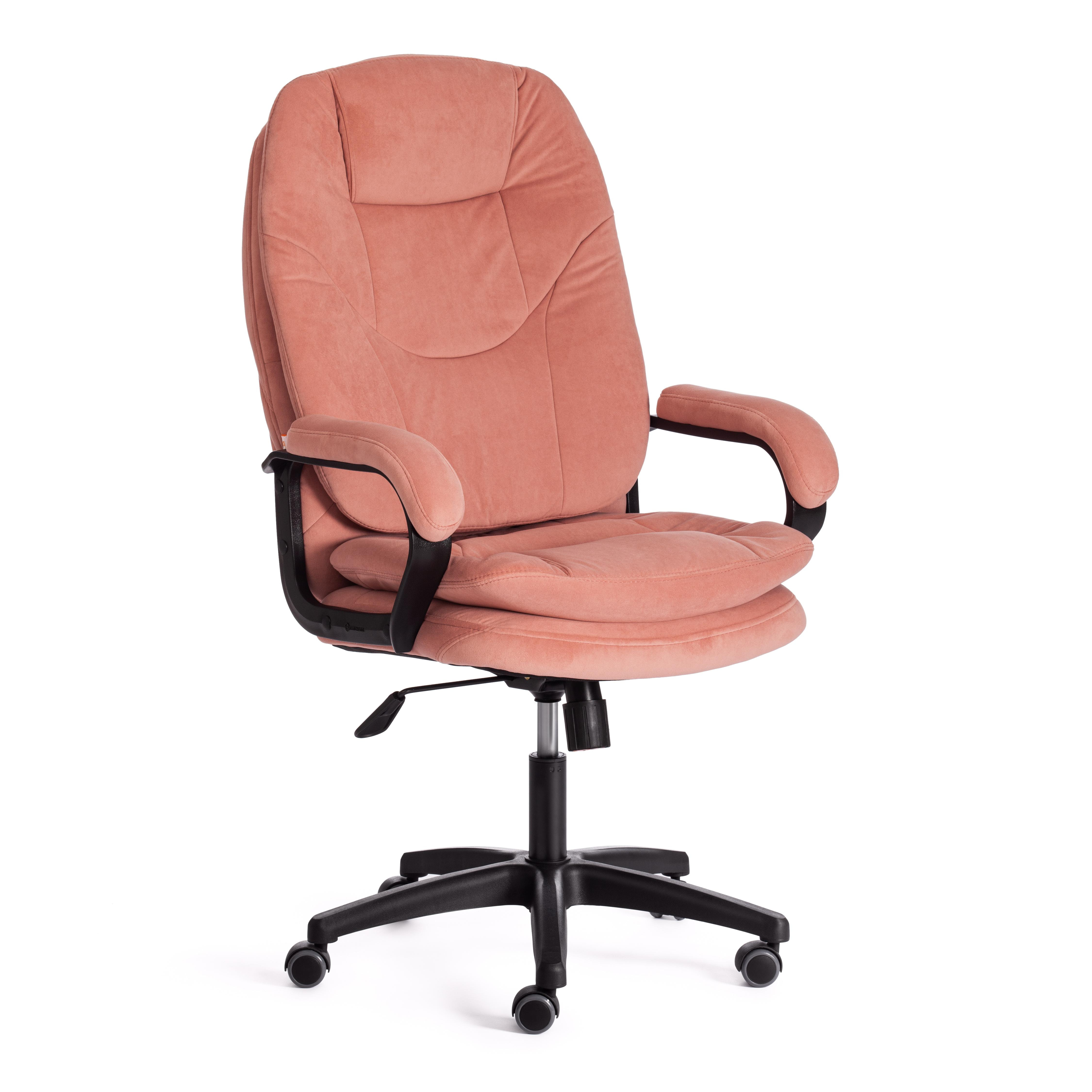 Кресло TetChair Comfort LT 22, флок , розовый, 137