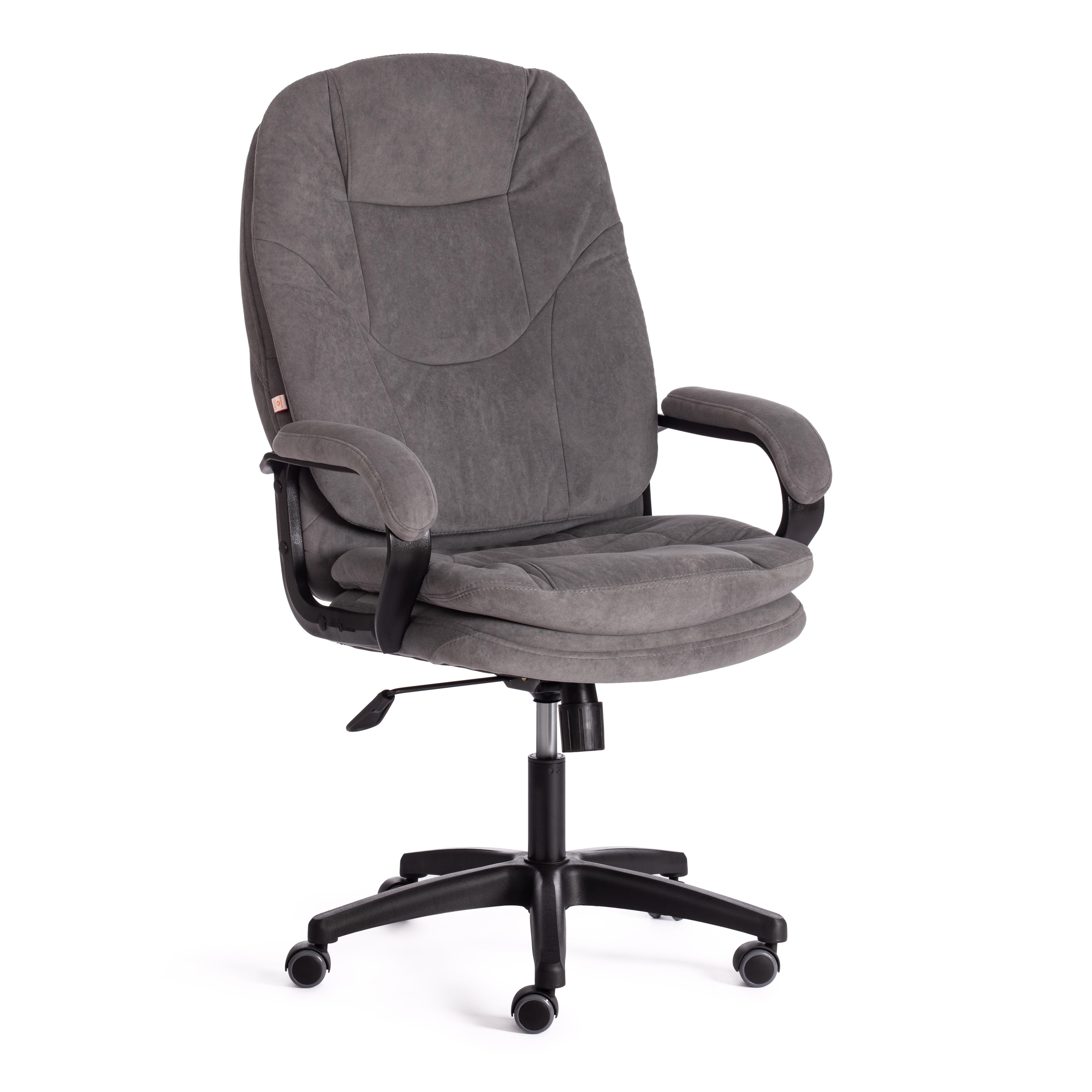 Кресло TetChair Comfort LT 22, флок, серый, 29