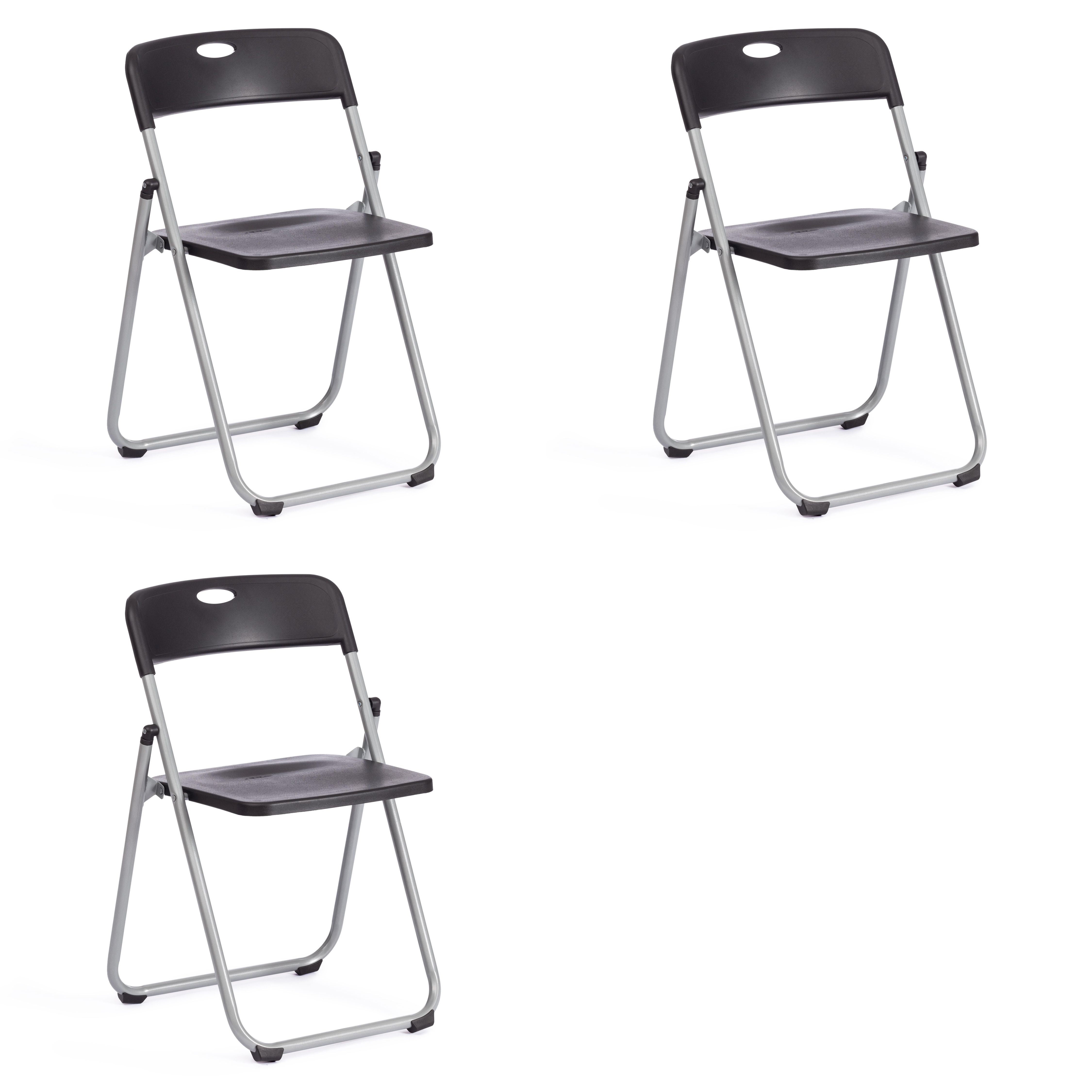 �������� �� ���� �������� ������� TetChair FOLDER 3017H black, grey, ������: ������, ������� � ������ �������, 49x46.5x73.5 ��