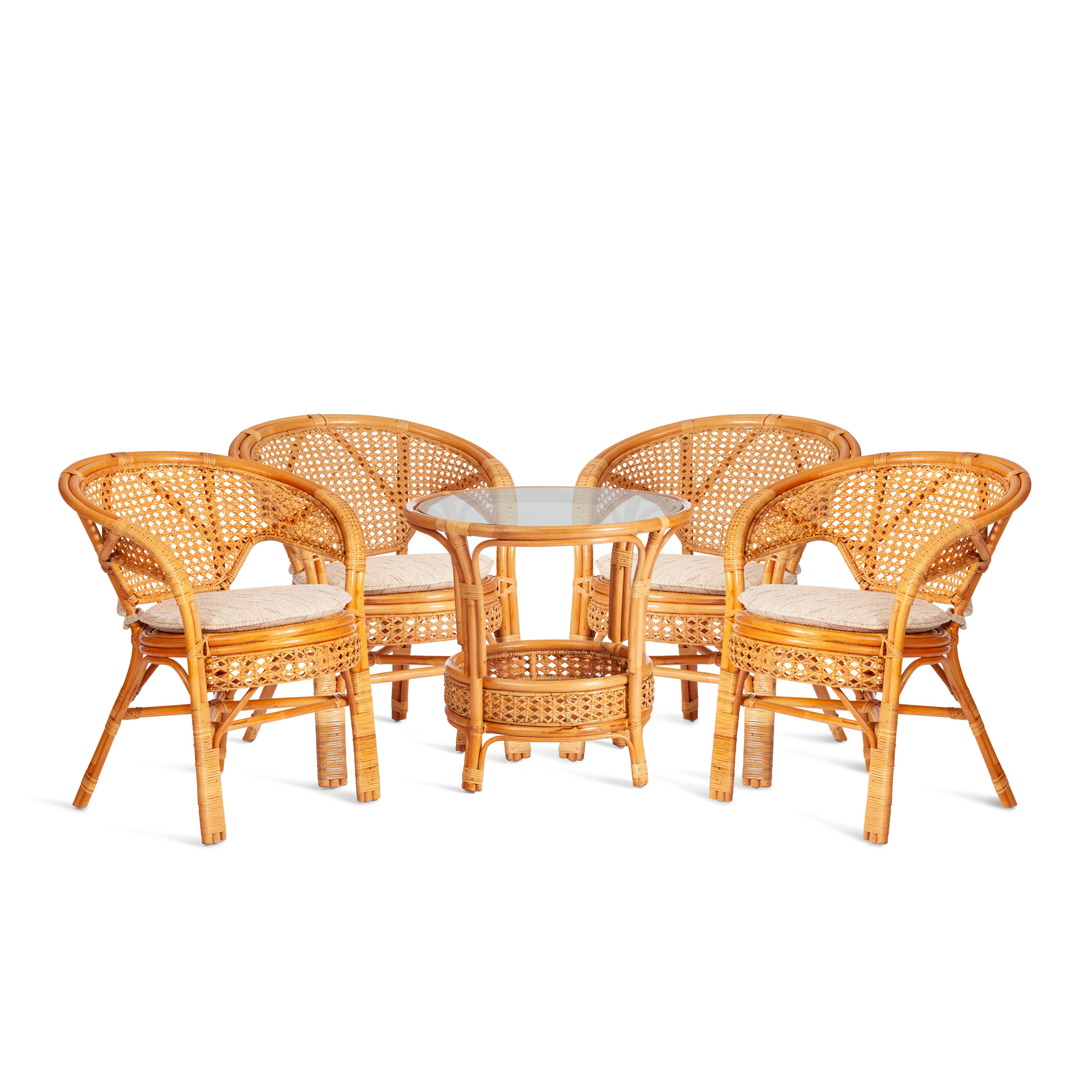 �������� "PELANGI" 0215 ���� �� ������� + 4 ������ [� ���������], ������, ������ 65�65�77��, ���� ������� 64�61��, Honey (���)