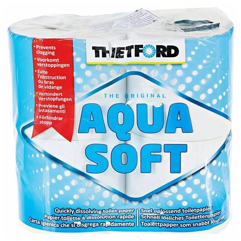 Thetford Туалетная бумага Thetford Aqua Soft 4 рулона