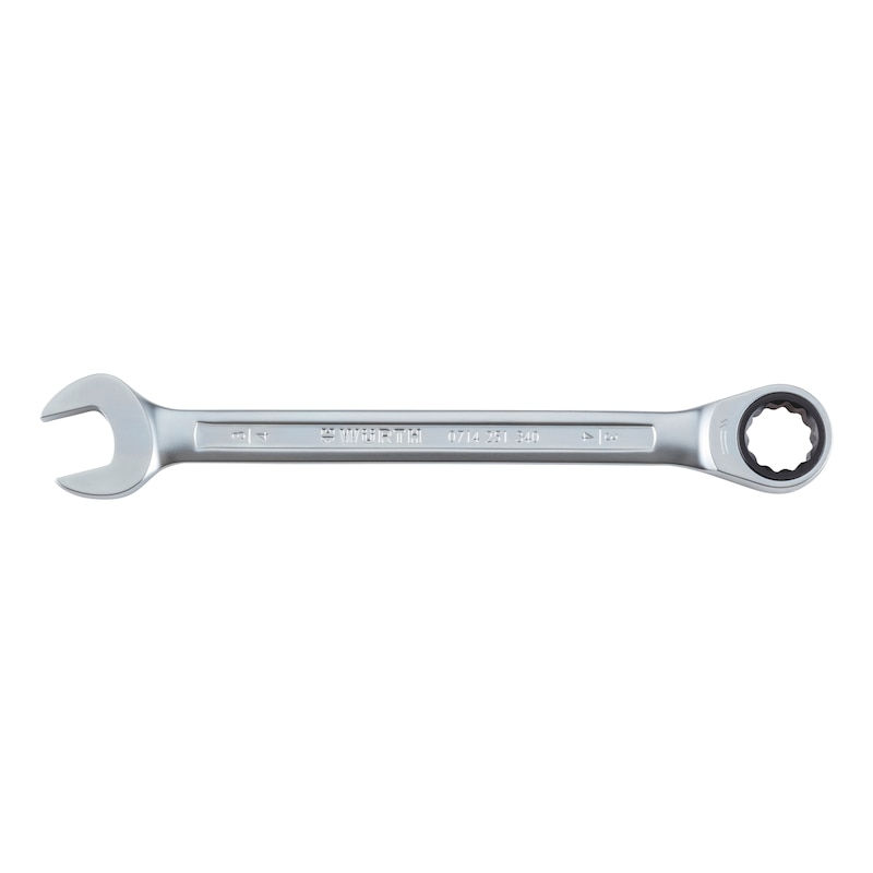 Ratchet combination wrench, inch, straight Wurth 0714251325